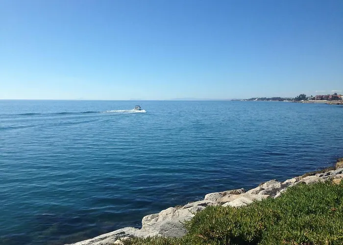 Penthouse With Sea And Golf Views 50m2 Terrace 2 Bedrooms 2 Bathrooms Elviria Apartment *